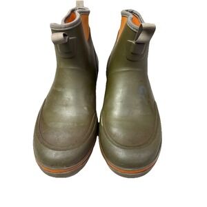Grundens Women's Deck Boss Ankle Boot,  Green 8 Used 3g